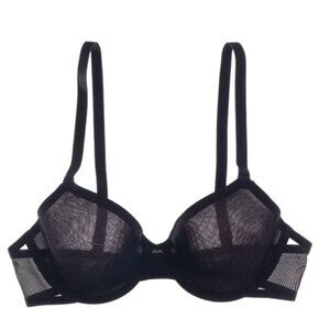 NWOT: CUUP Demi bra in black (size 34F)
